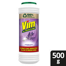 Vim Classic Scouring Powder 500G - Pack Of 2, Tough Cleaning For Kitchen & Bathroom